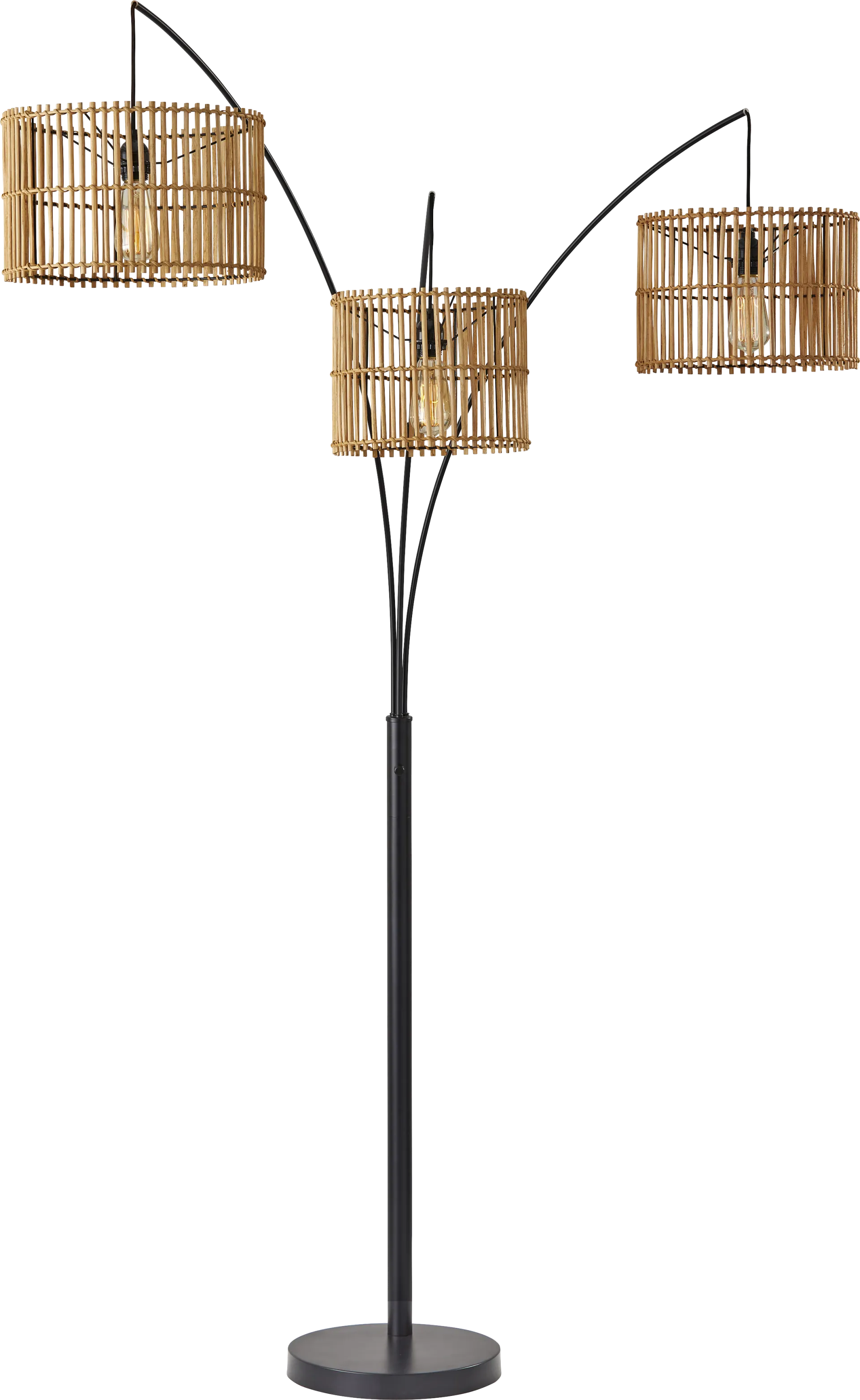 Isla Way Bronze Arc Floor Lamp - Image 1