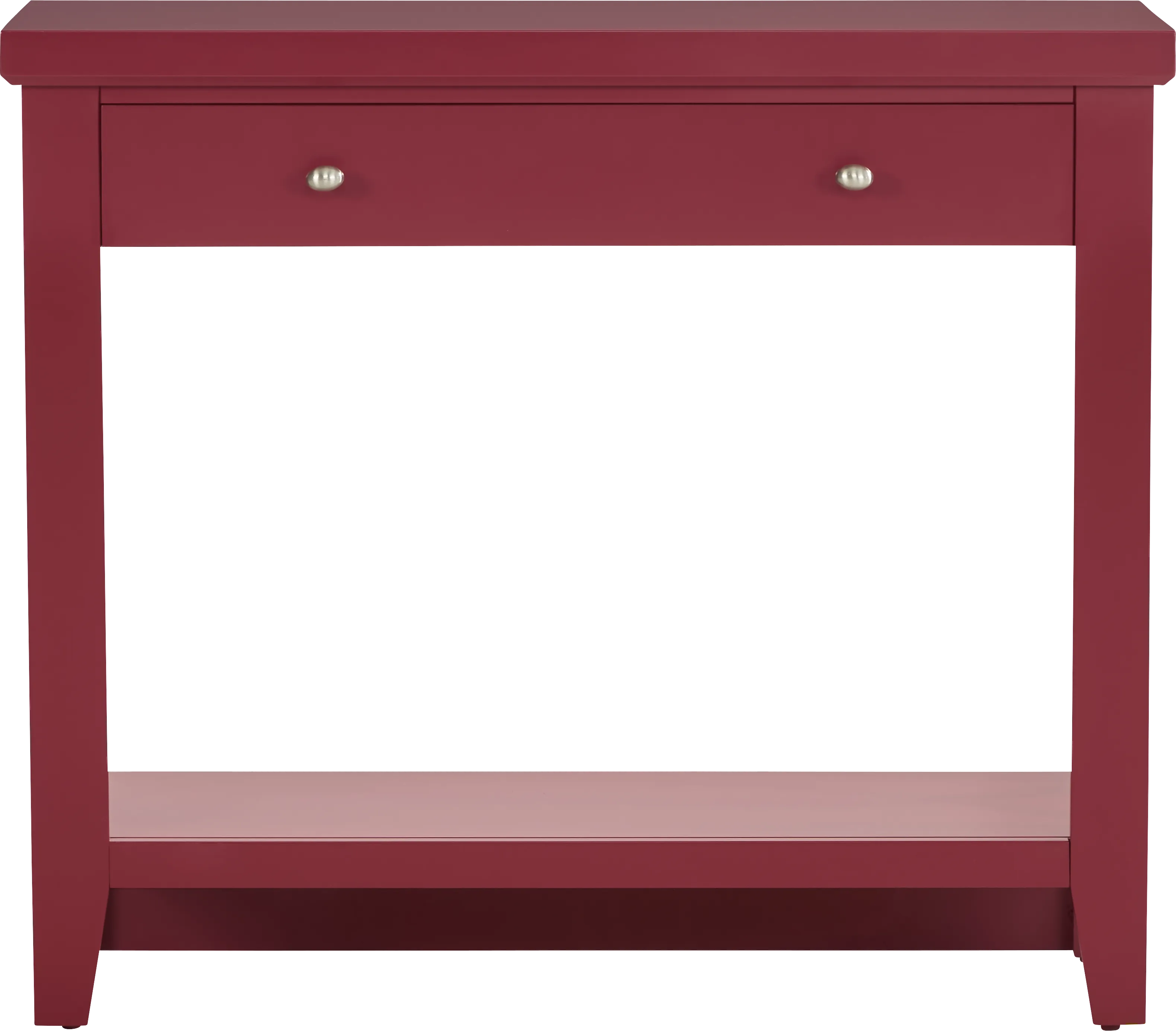 Abbie Red Accent Table - Thumbnail - Image 1