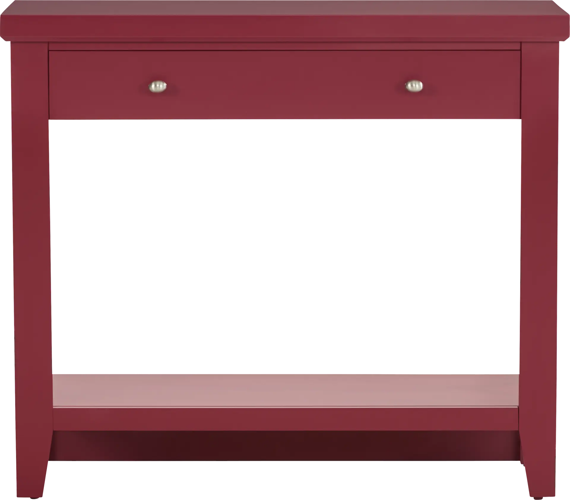Abbie Red Accent Table