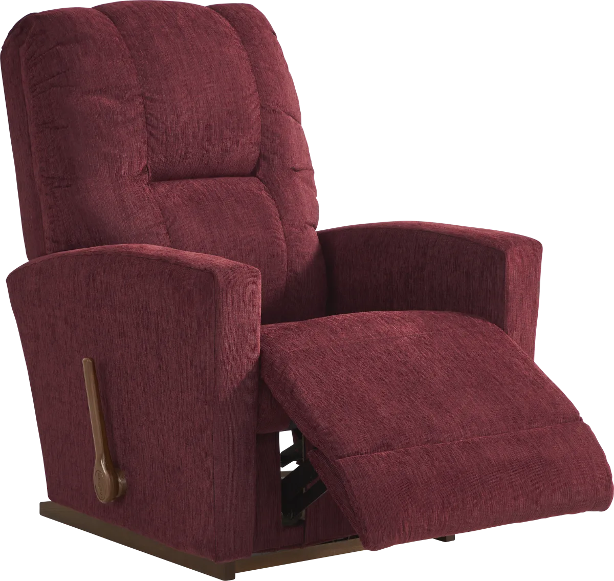 Shot Rocker La-Z-Boy Casey I Red Polyester Fabric Rocker Recliner | Rooms to Go