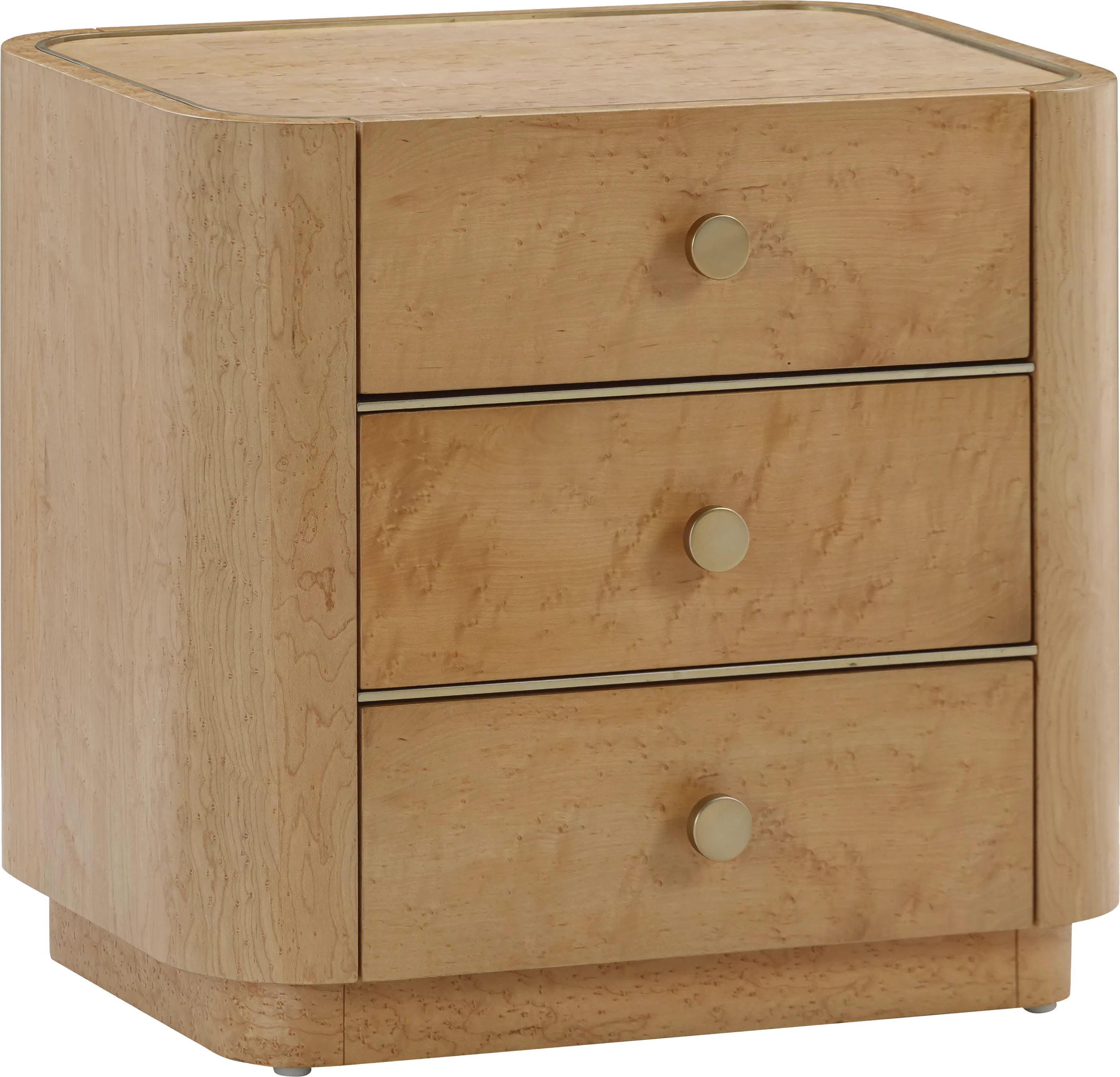 Bilodeau Brown Nightstand - Thumbnail - Image 1