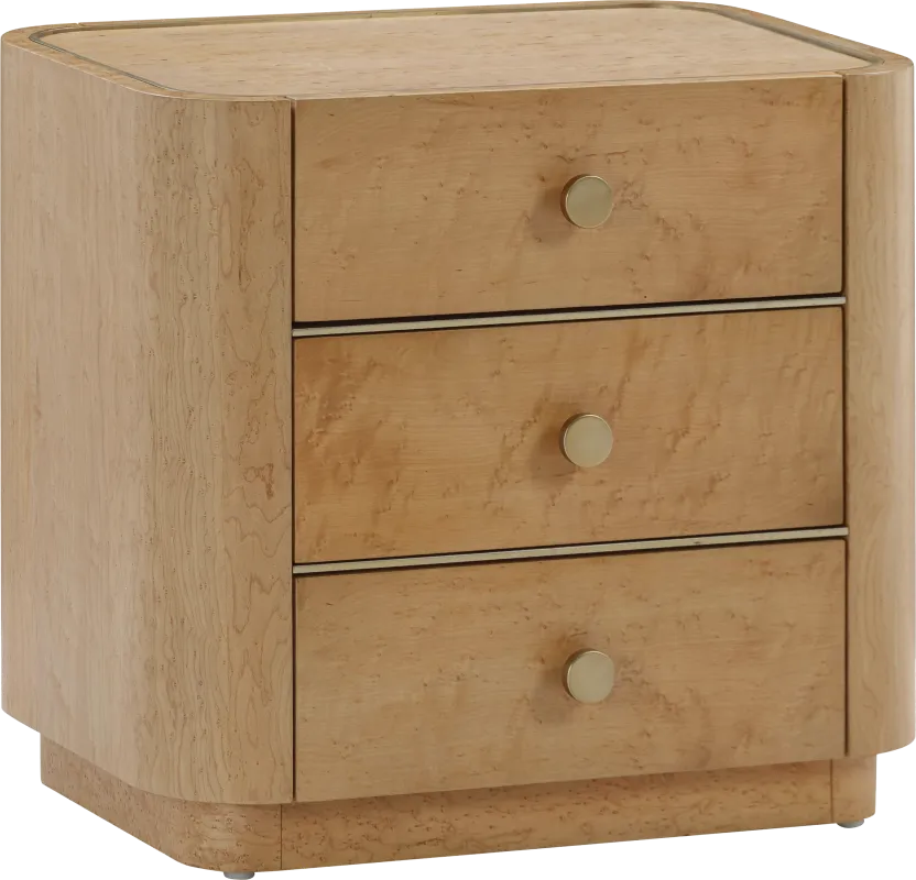 Bilodeau Brown Nightstand