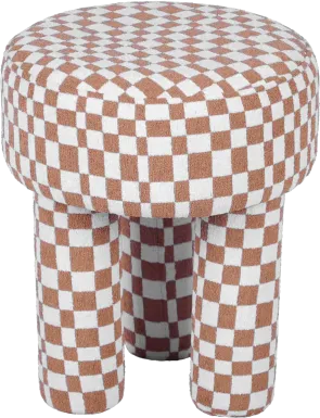 Clelia Brown Stool