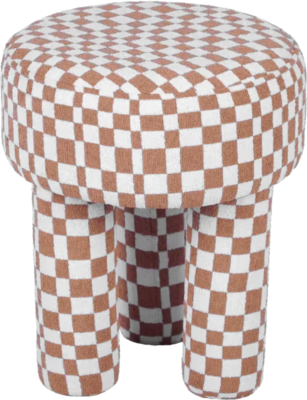 Clelia Brown Stool