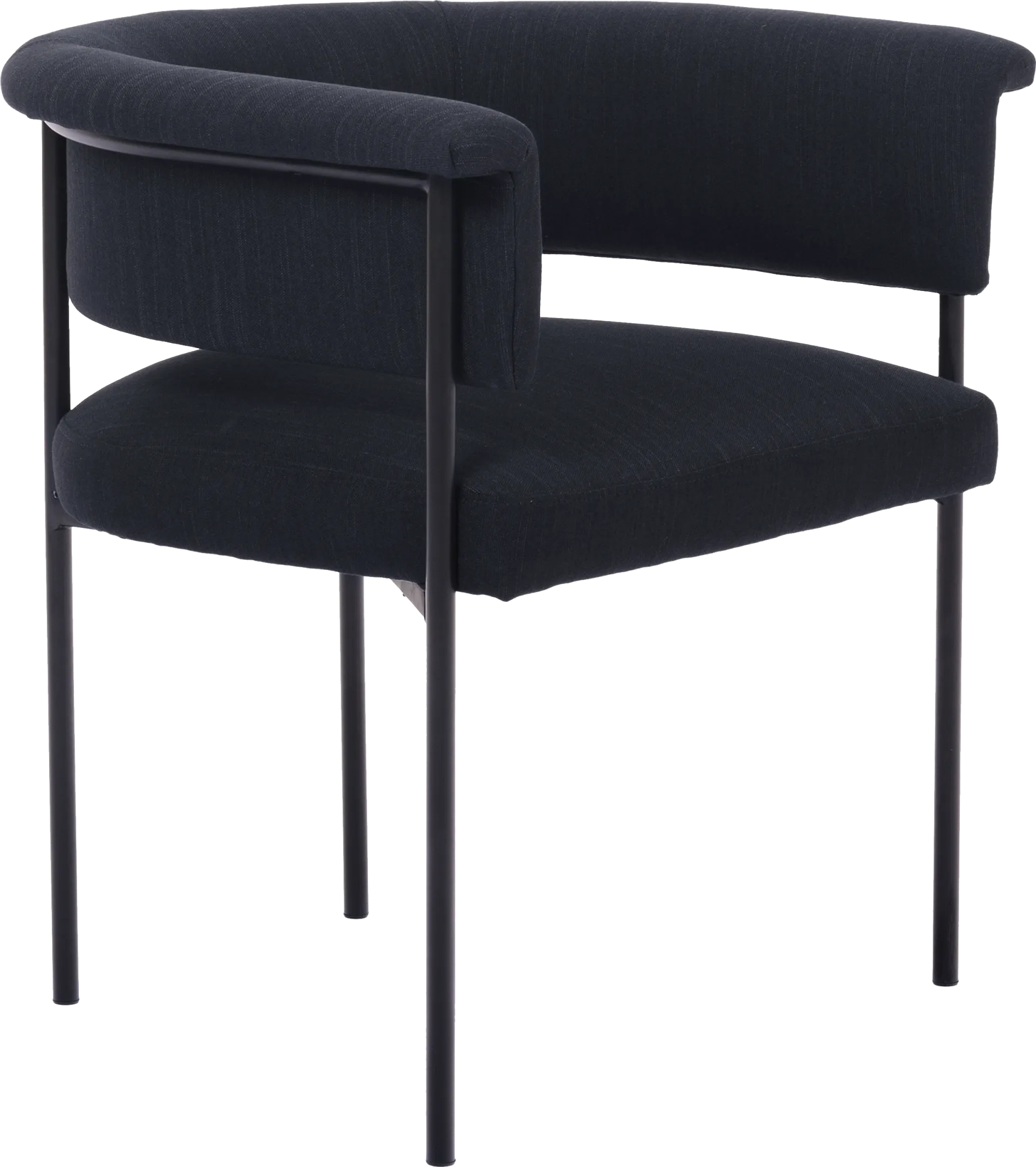 Fermanagh Black Arm Chair - Image 1