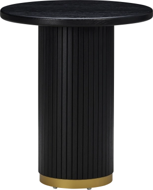 Bequette Black Sofa Table