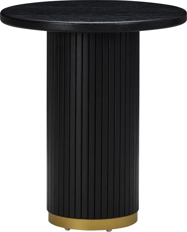 Bequette Black Sofa Table