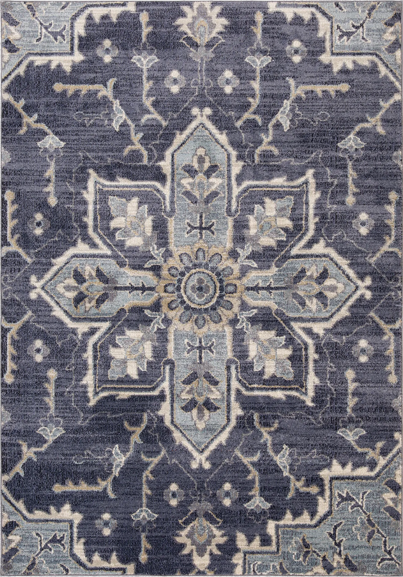 Vinrue Purple 5'3 x 7'6 Rug - Image 1
