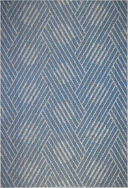 Gamuz Blue 8' x 10' Indoor/Outdoor Rug