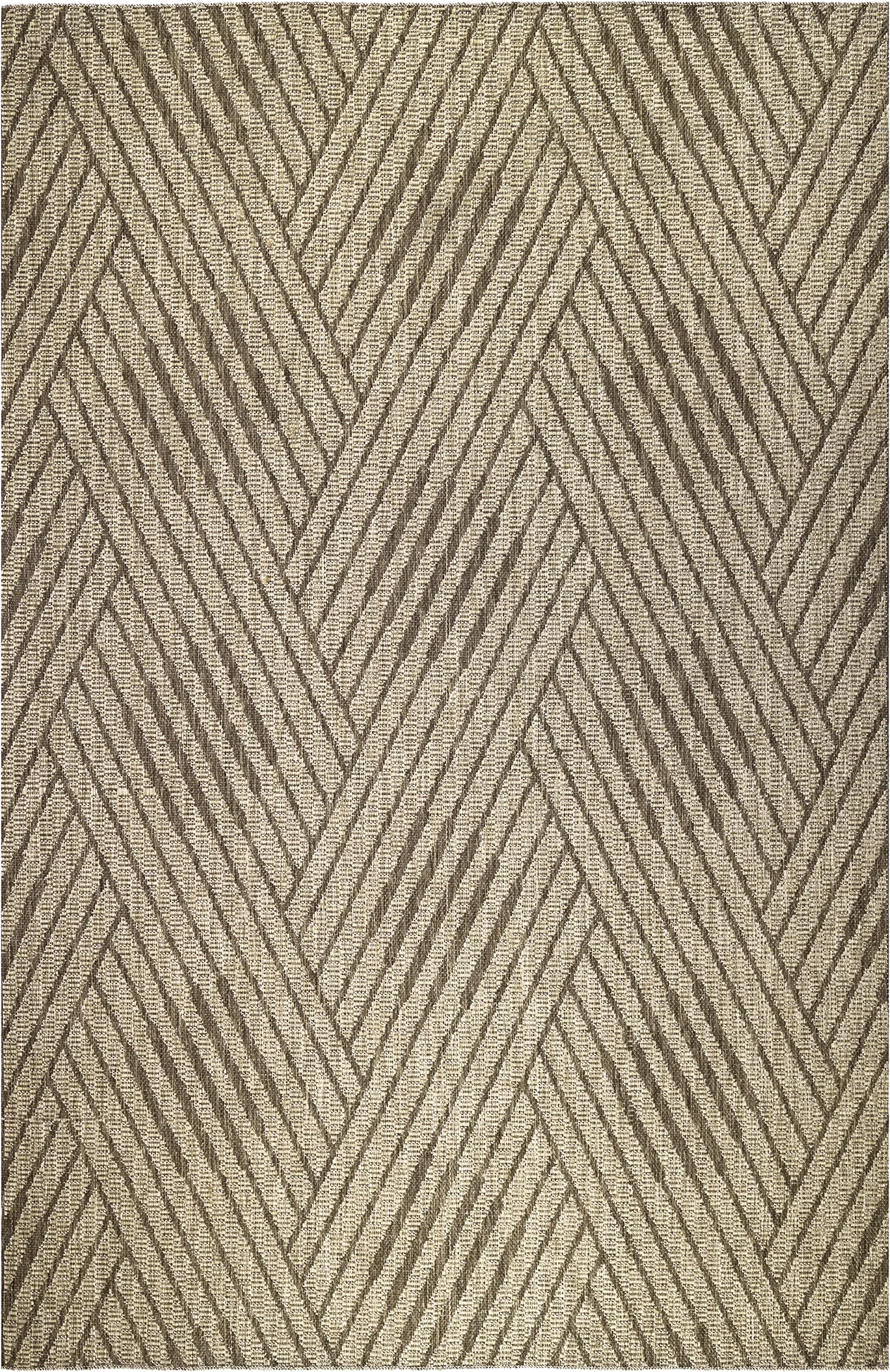Gamuz Beige 5'3 x 8' Indoor/Outdoor Rug - Image 1