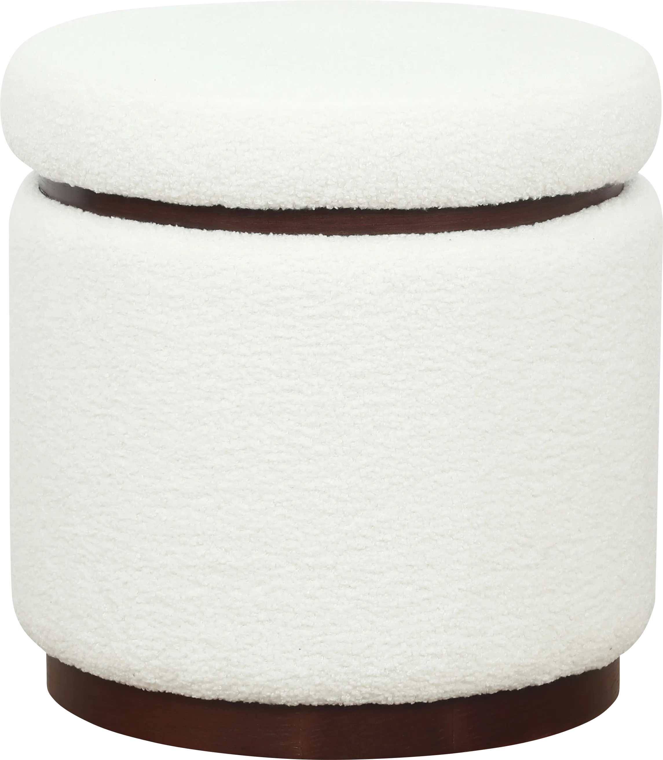 Kids Charleston Natural Storage Ottoman - Thumbnail - Image 1