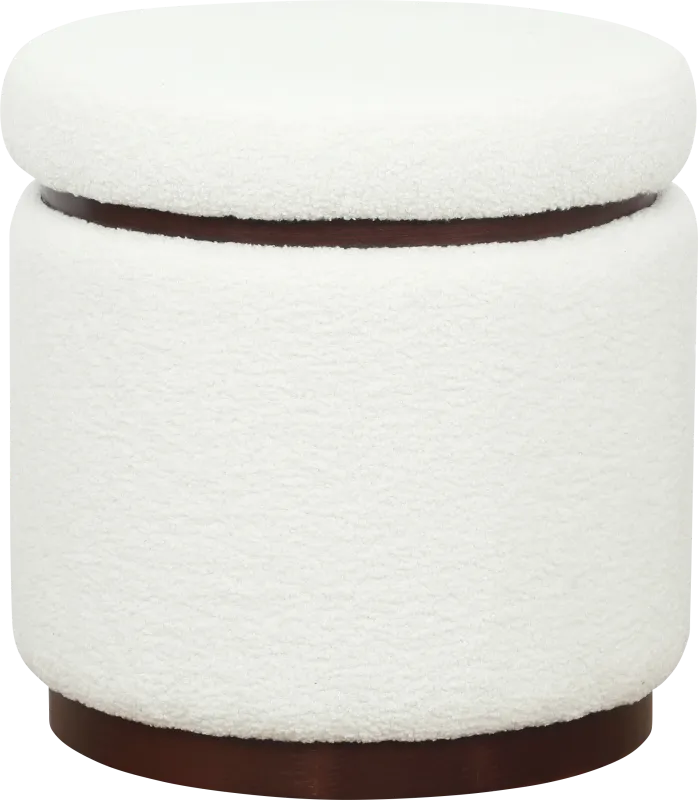 Kids Charleston Natural Storage Ottoman