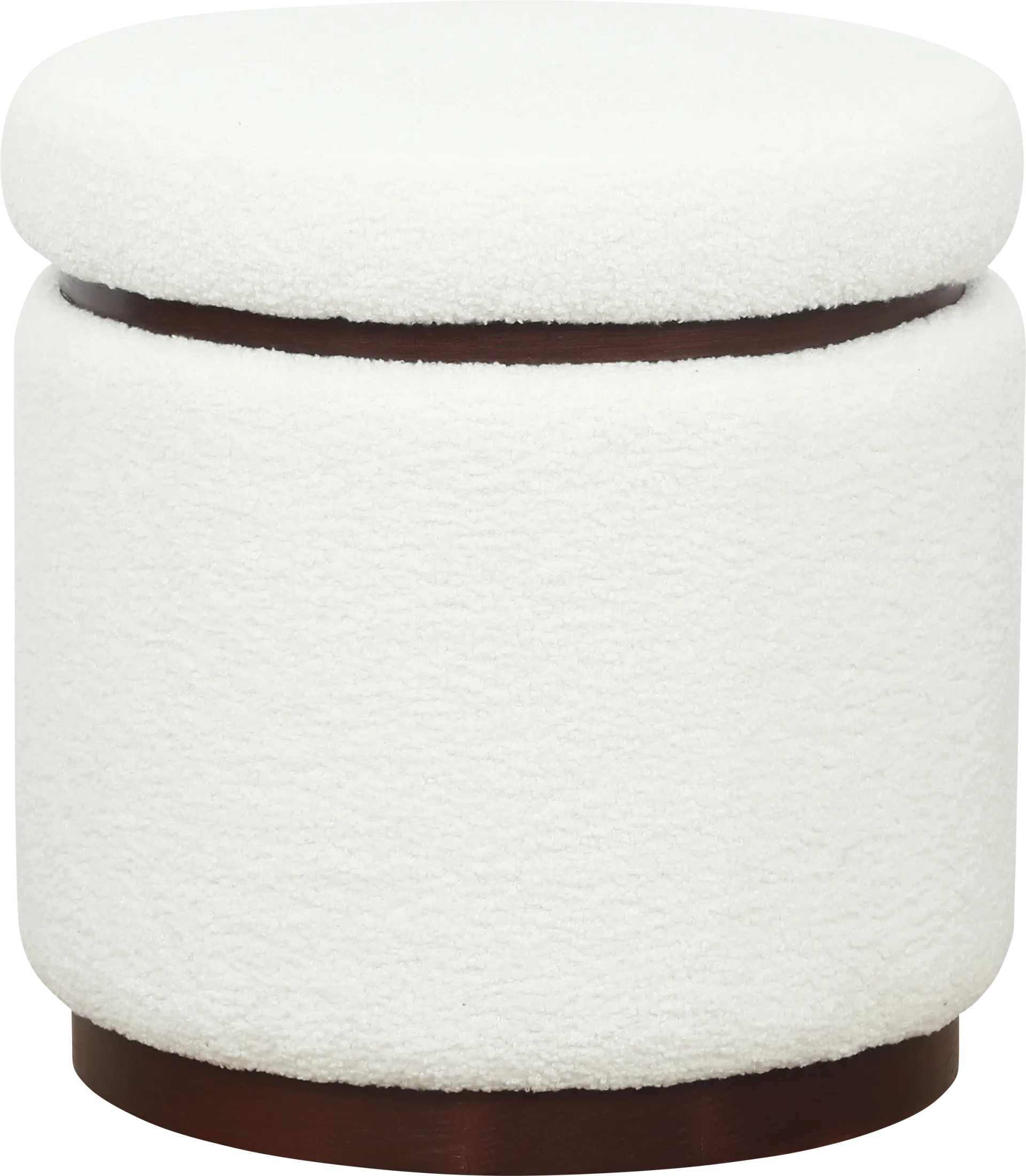 Kids Charleston Natural Storage Ottoman - Image 1