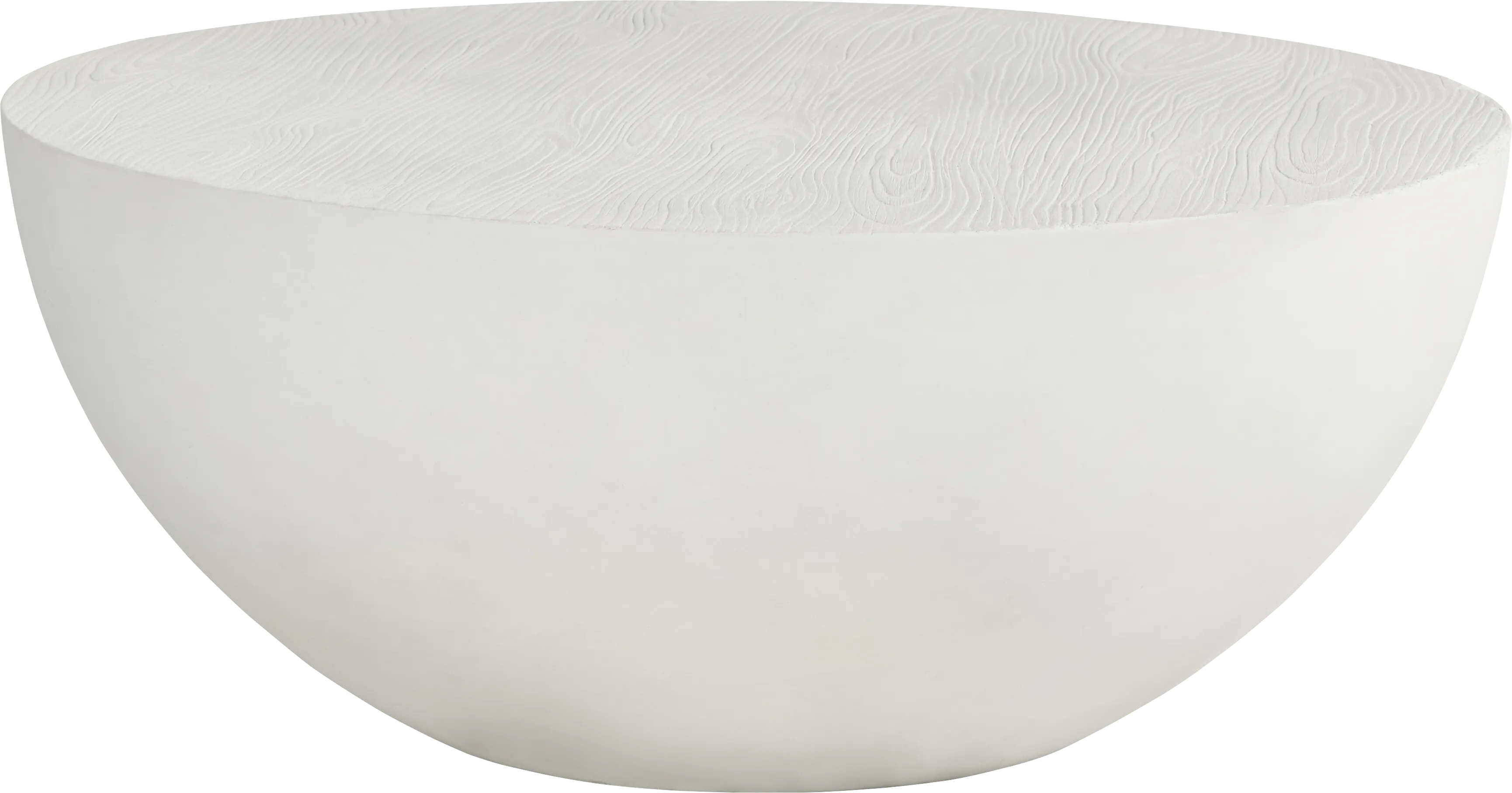 Petra White Round Outdoor Cocktail Table - Thumbnail - Image 1
