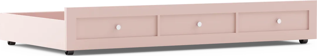 Kids Modern Colors Pink Twin Storage Trundle