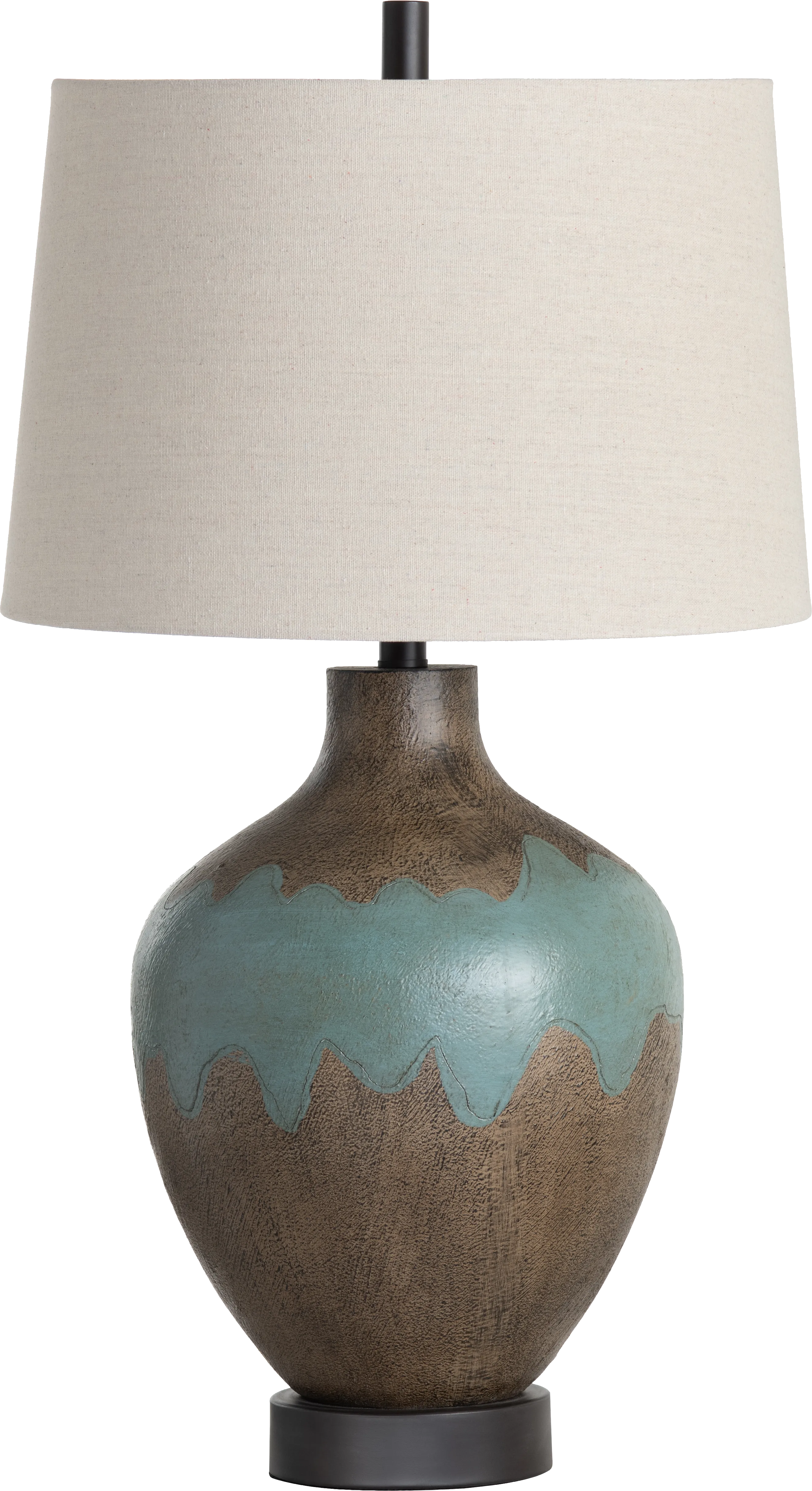 Macduff Avenue Turquoise Lamp - Thumbnail - Image 1