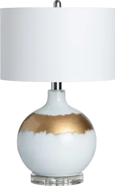 Barker Land White Lamp
