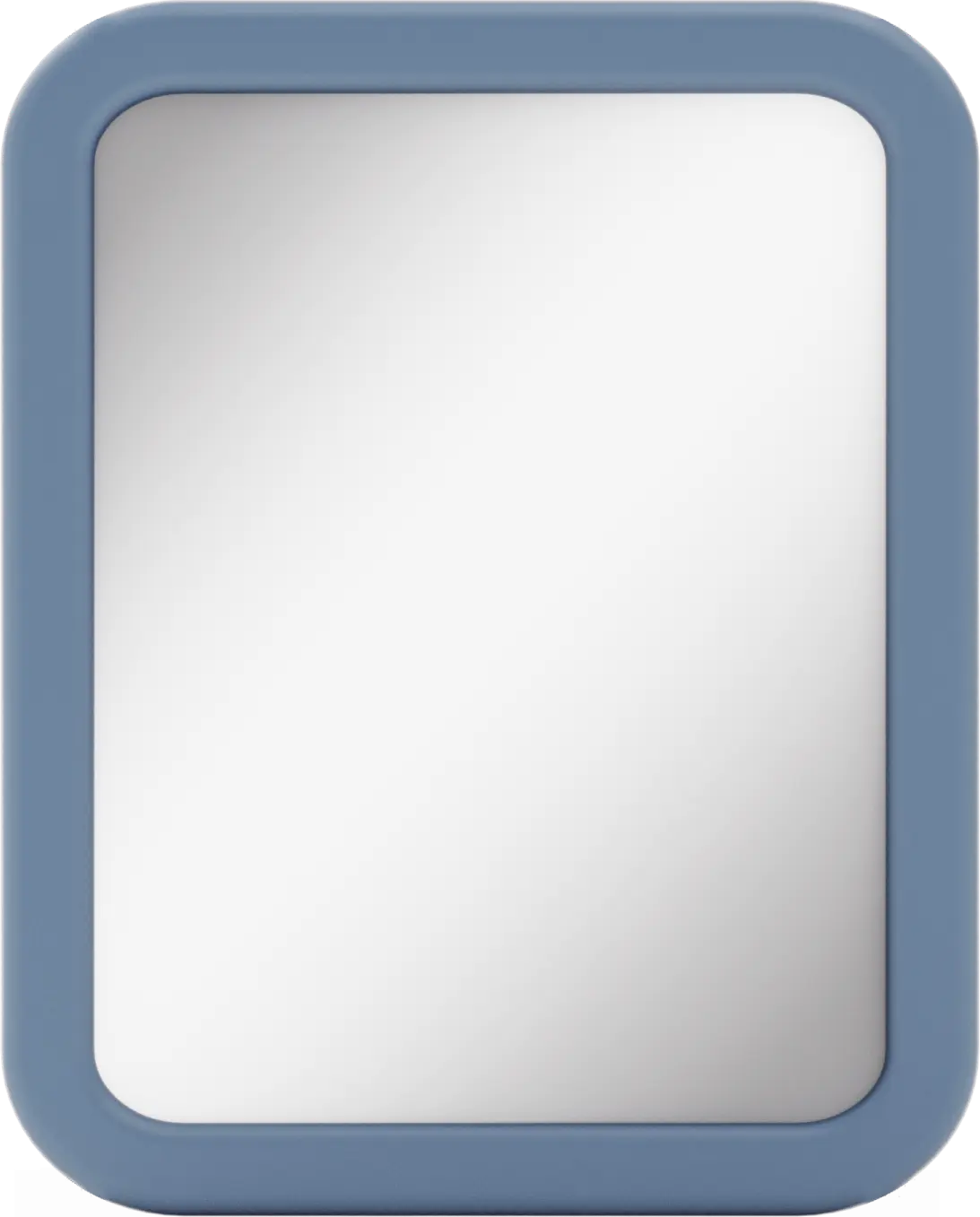 Kids Modern Colors Slate Blue Mirror