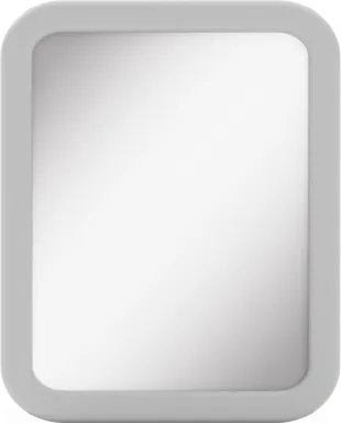Kids Modern Colors Light Gray Mirror