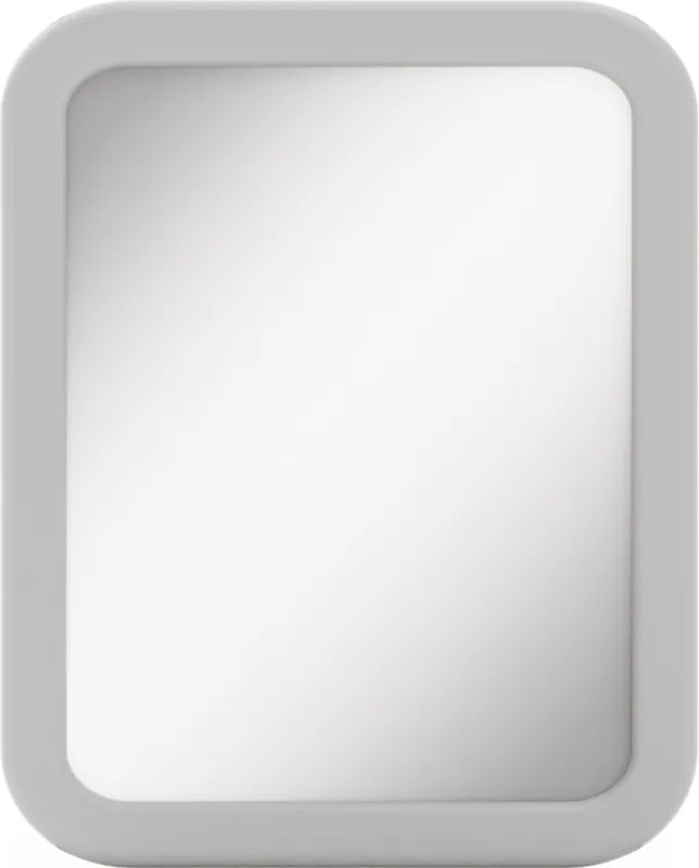 Kids Modern Colors Light Gray Mirror