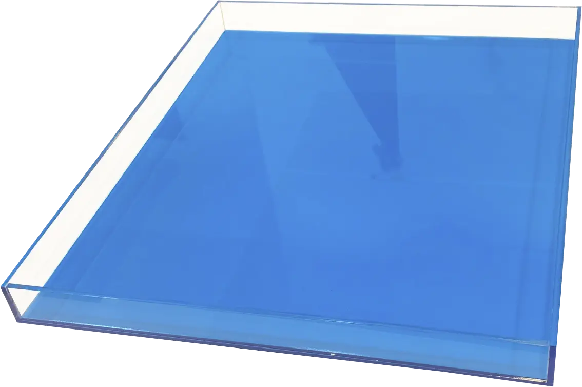 Jadelane II Neon Blue Tray