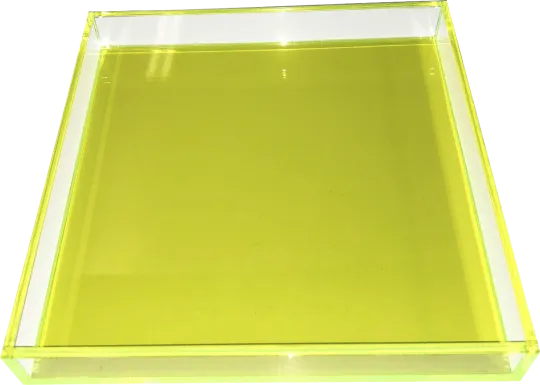 Jadelane II Neon Green Tray