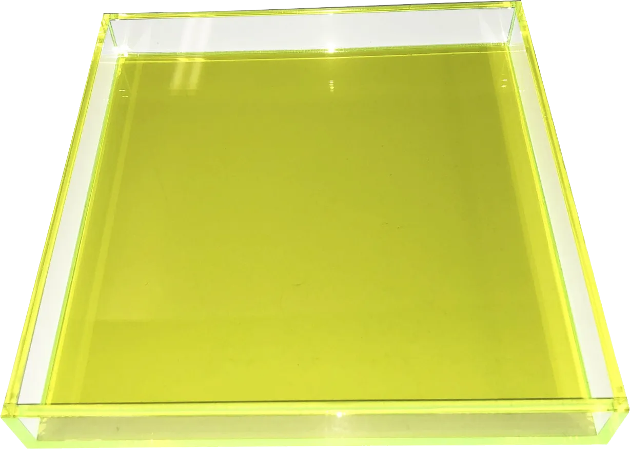 Jadelane II Neon Green Tray - Image 1