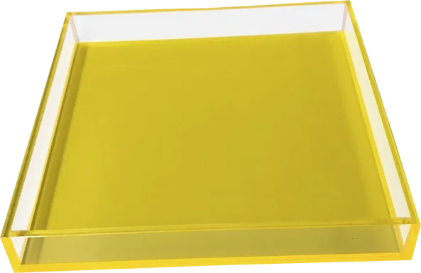 Jadelane II Neon Yellow Tray