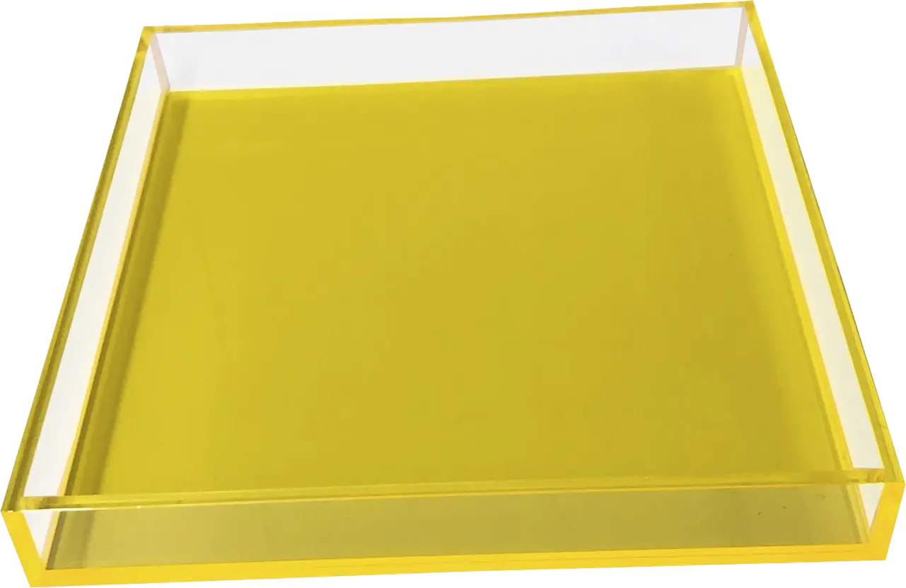 Jadelane II Neon Yellow Tray