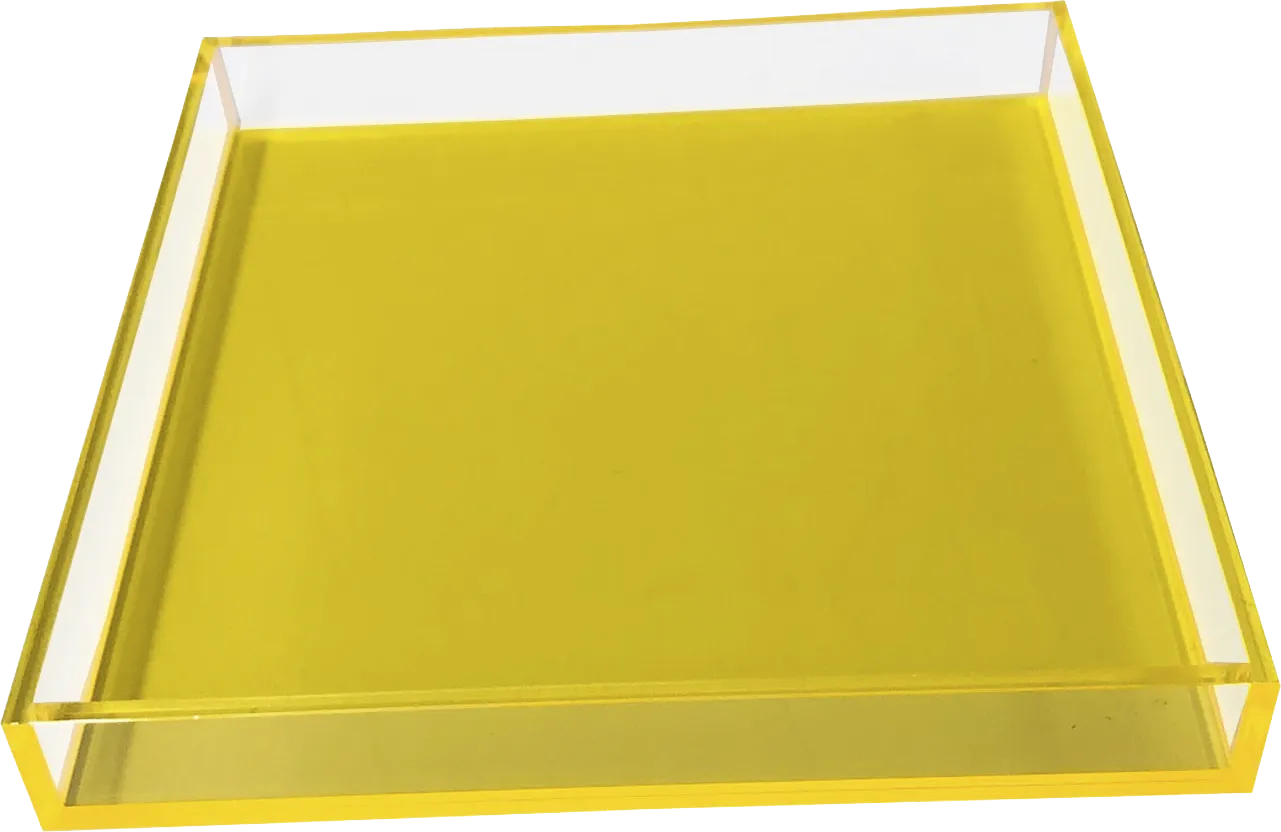 Jadelane II Neon Yellow Tray - Image 1