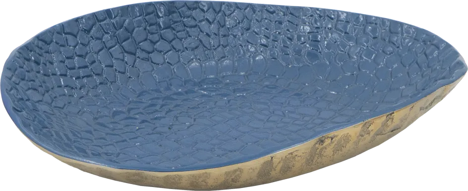 Langney Reef I Blue Platter