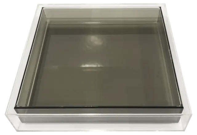 Marbridge Clear,Gray Gray,White Tray | Rooms to Go