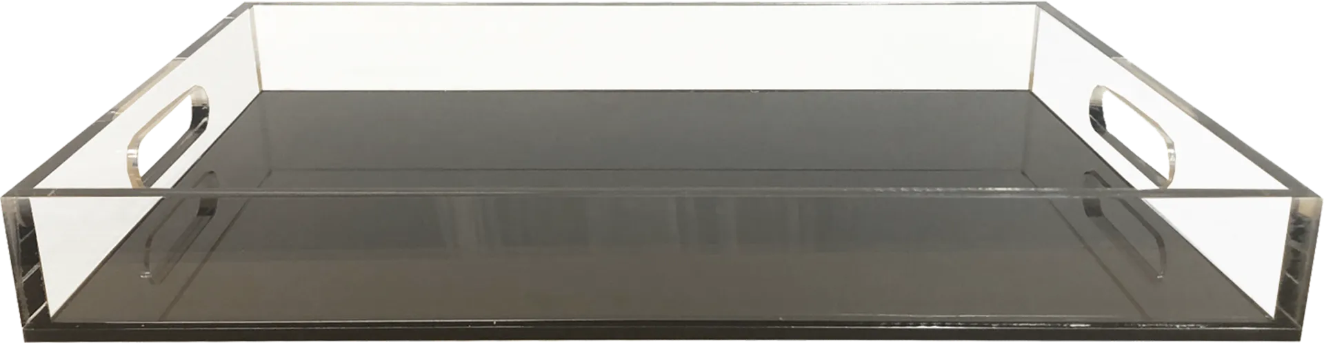 Roseware Black Tray