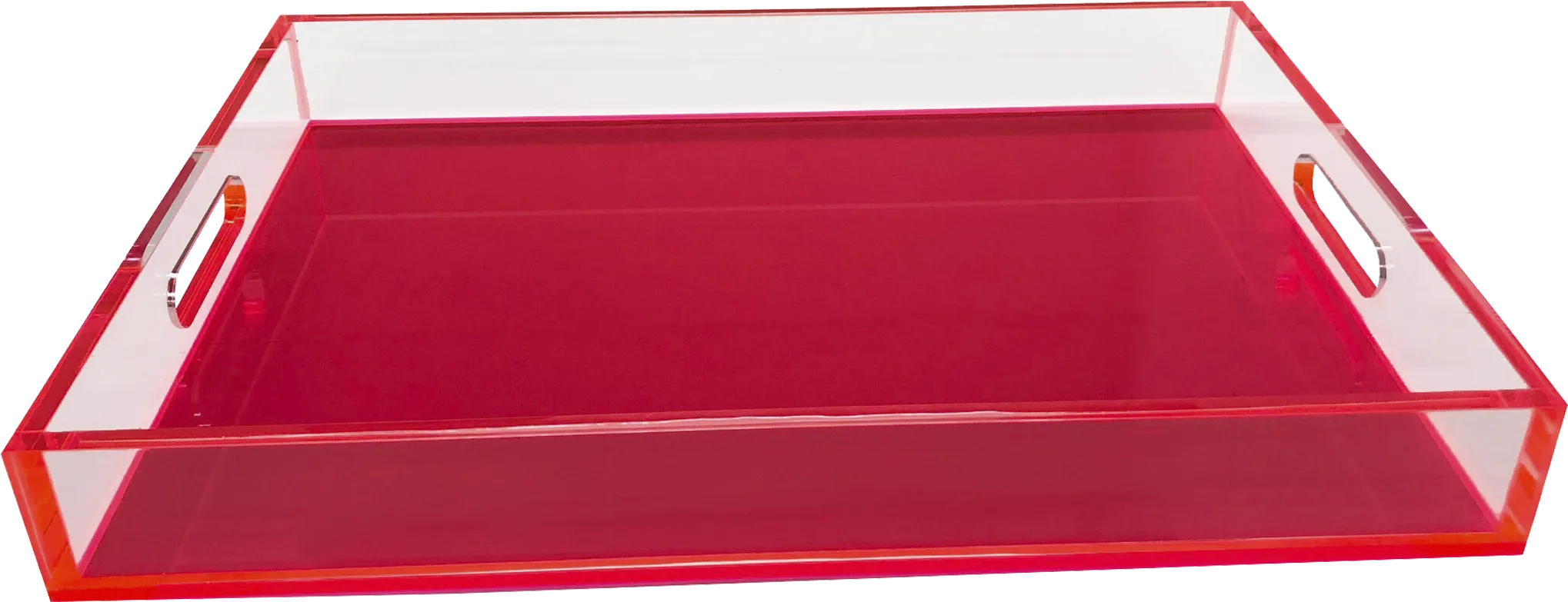 Roseware Hot Pink Tray - Thumbnail - Image 1