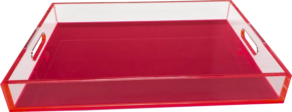 Roseware Hot Pink Tray