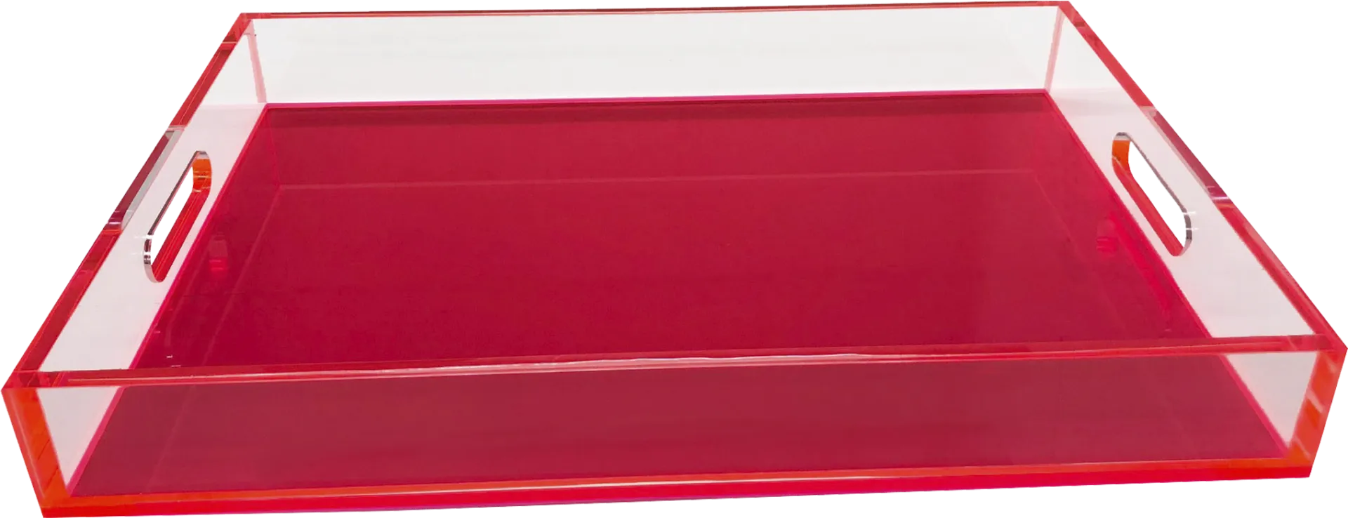 Roseware Hot Pink Tray - Image 1