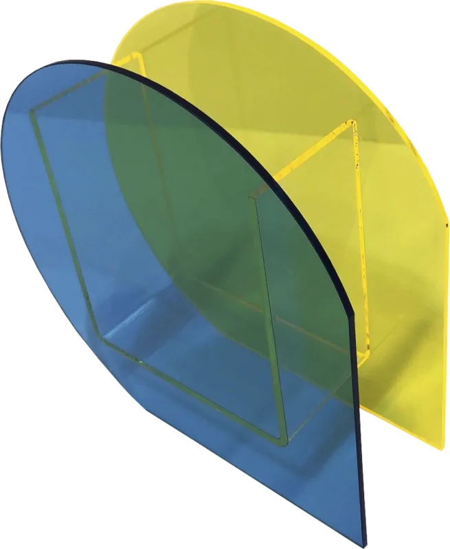 Houndsworth I Yellow/Blue Vase