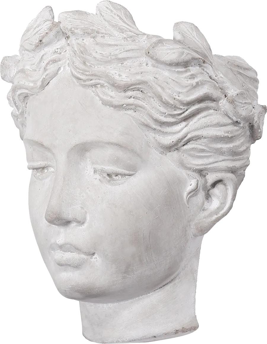 Gloriya Light Gray Vase