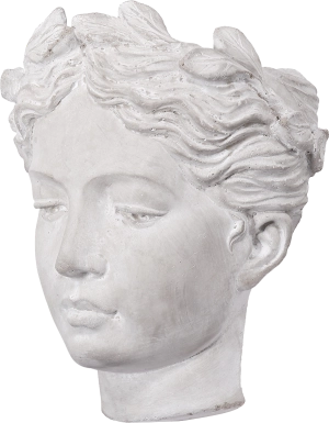 Gloriya Light Gray Vase