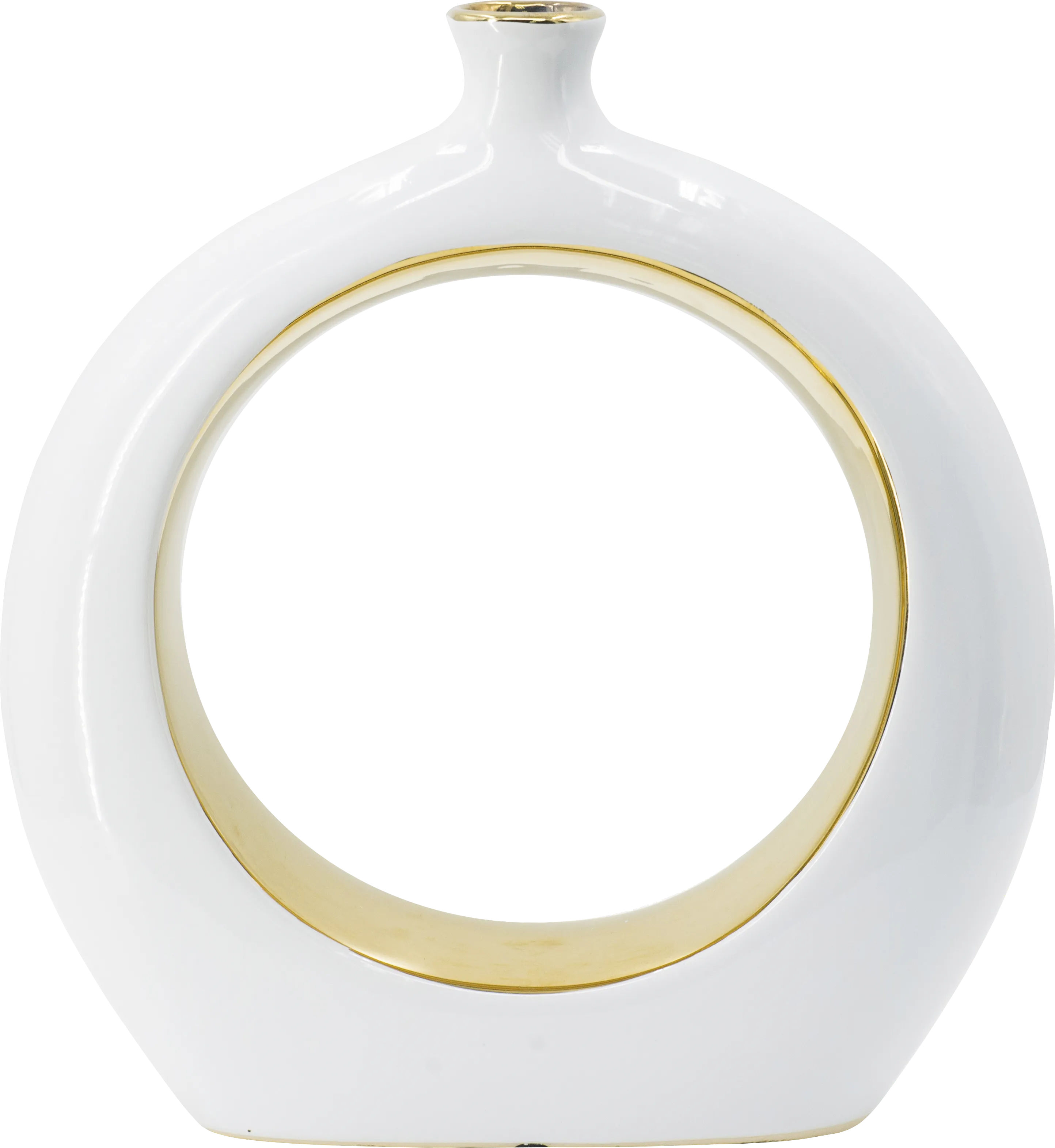 Kaeleen I White Vase - Thumbnail - Image 1