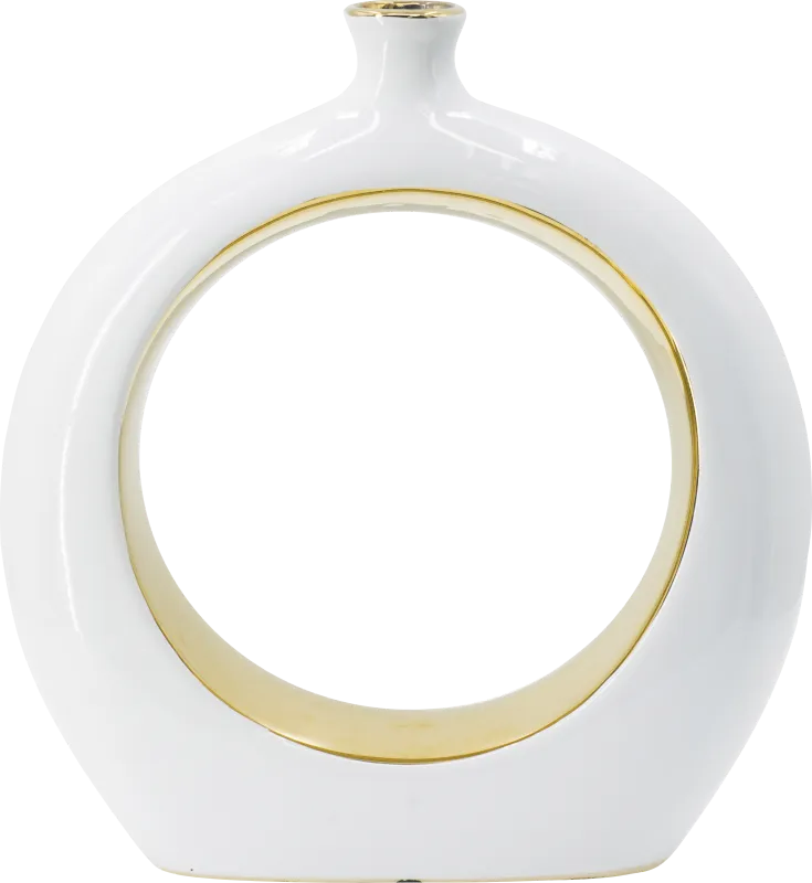 Kaeleen I White Vase