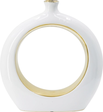 Kaeleen I White Vase