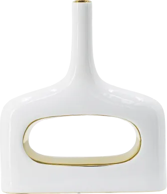 Kaeleen II White Vase