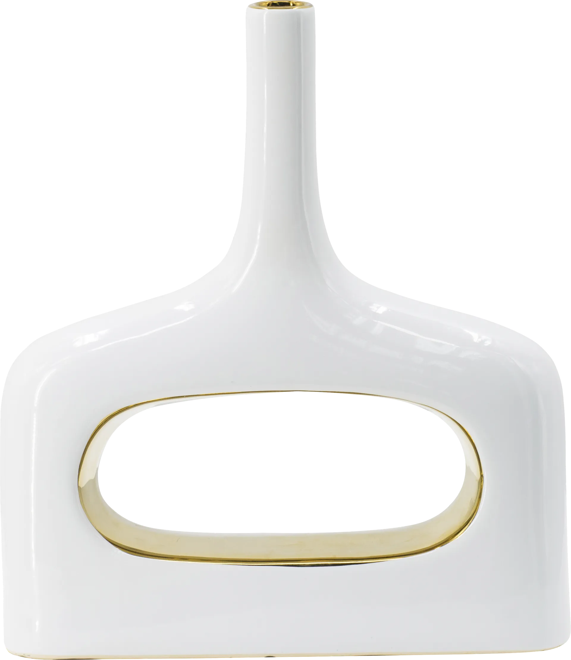 Kaeleen II White Vase - Image 1