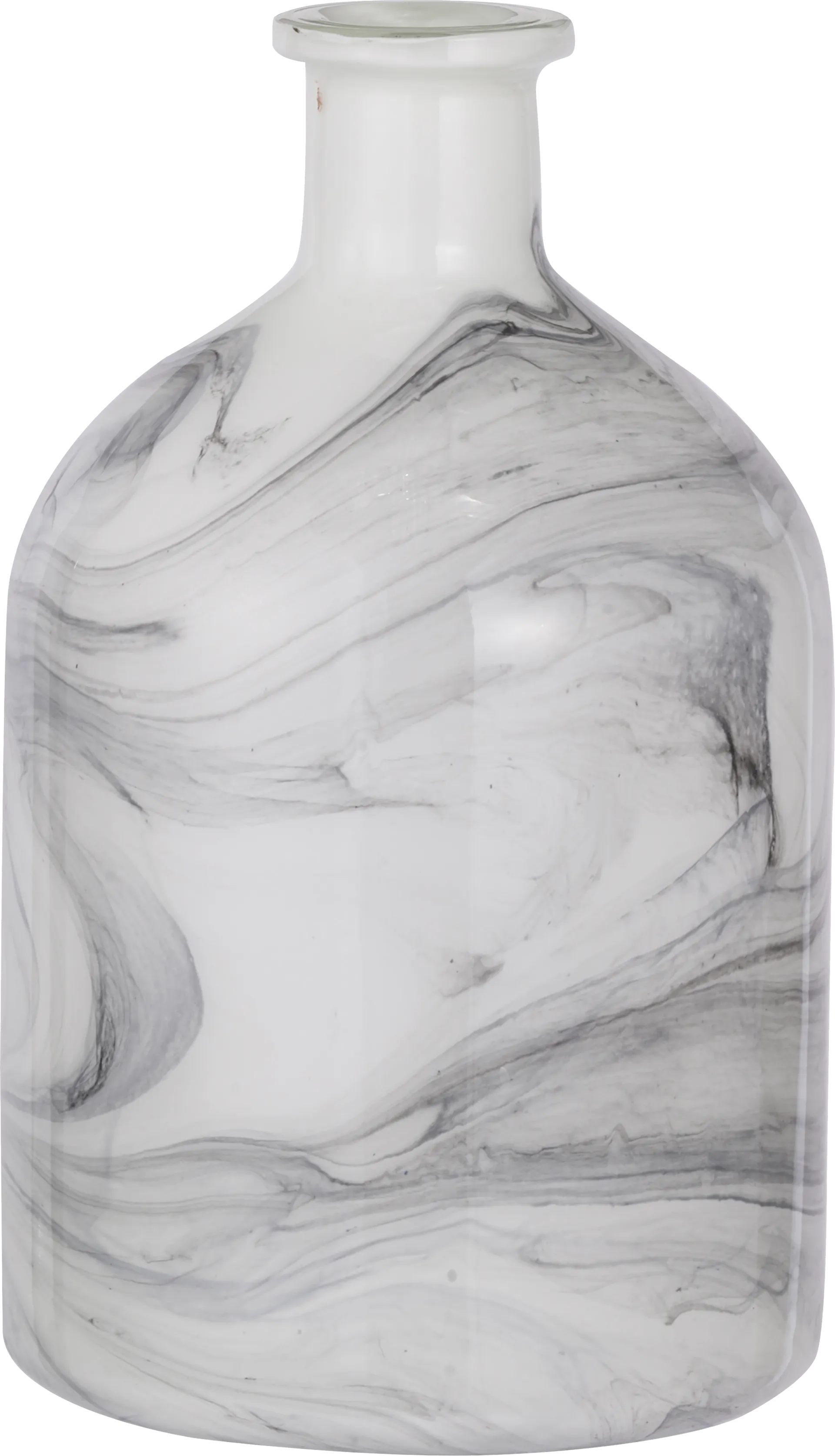 Griffinscape I White Vase - Image 1