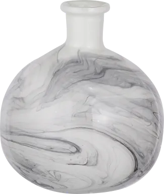 Griffinscape II White Vase