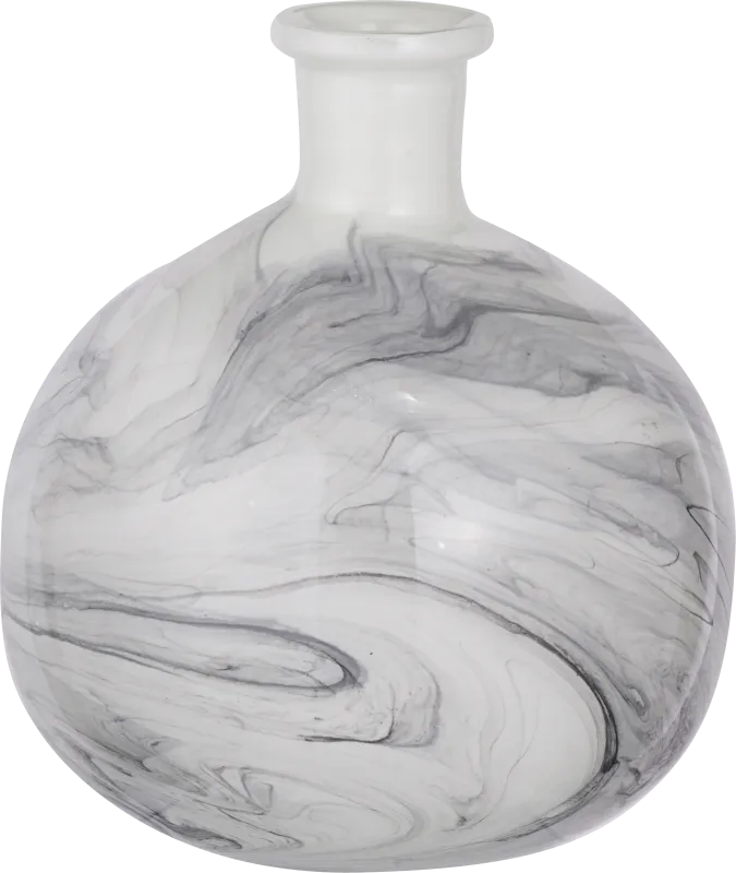 Griffinscape II White Vase