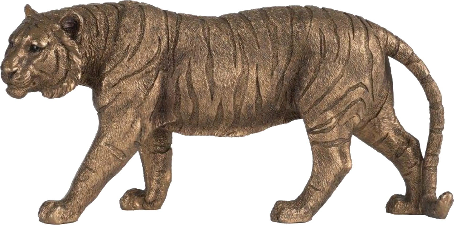 Bafana Bronze Tiger Sculpture - Image 1