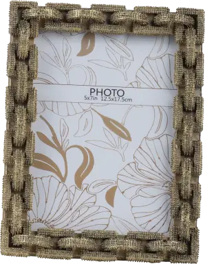 Solaire Gold Picture Frame
