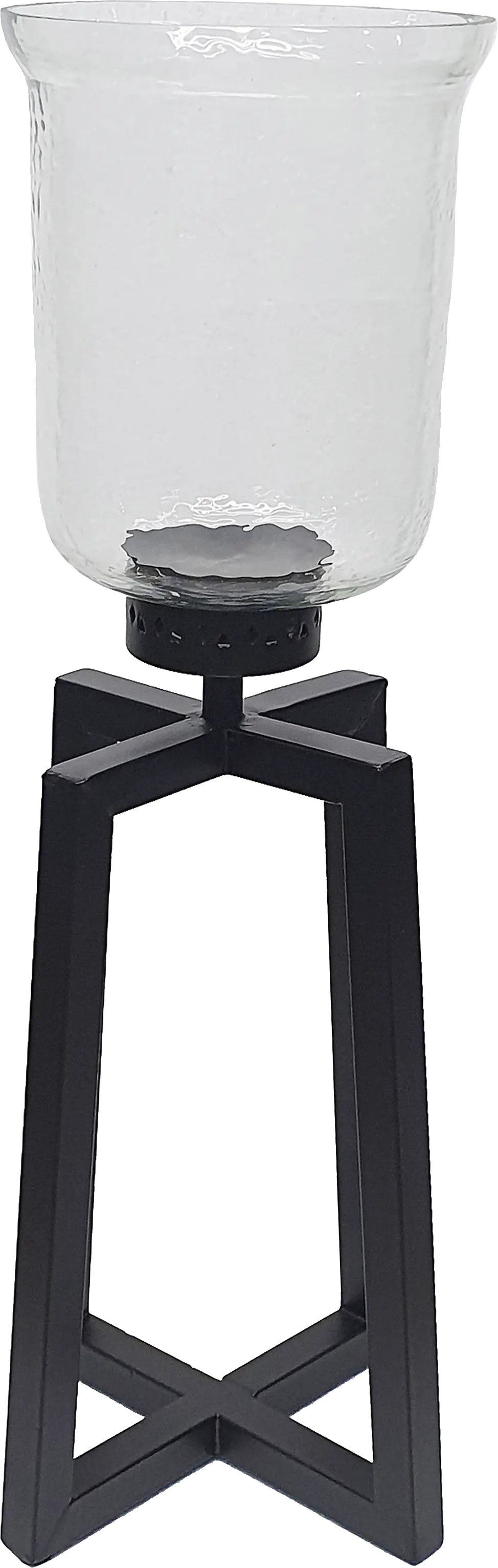 Hoharro Black Large Candle Holder